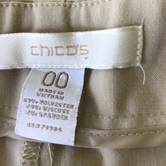 Chico’s khaki pants - Picture 3 of 4